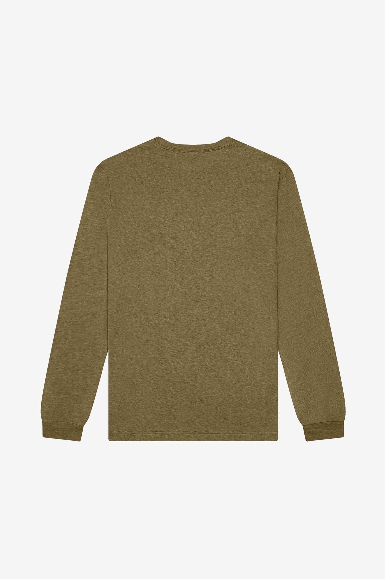 Customizable Unisex Triblend Long Sleeve Tee Long Sleeve T-Shirt Bella Canvas