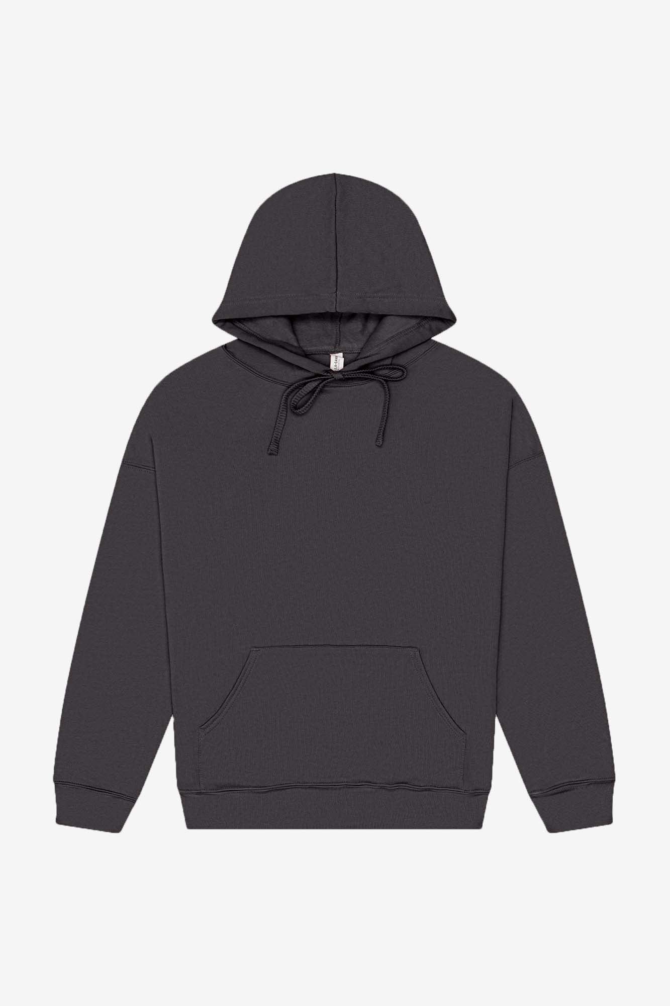 Customizable Unisex Sponge Fleece Pullover DTM Hoodie Sweatshirt Bella Canvas XS Dark Grey