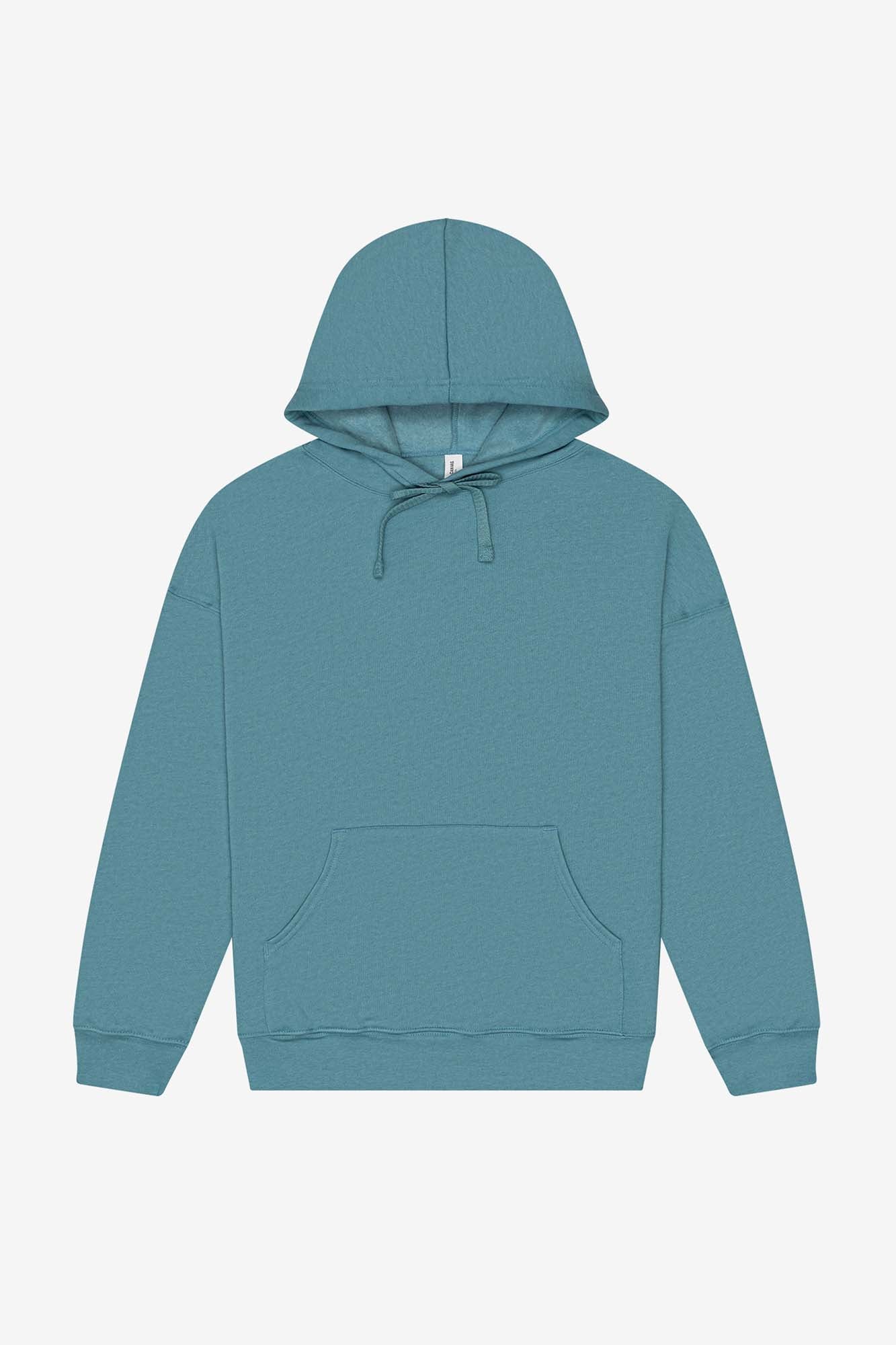 Customizable Unisex Sponge Fleece Pullover DTM Hoodie Sweatshirt Bella Canvas XS Heather Blue Lagoon