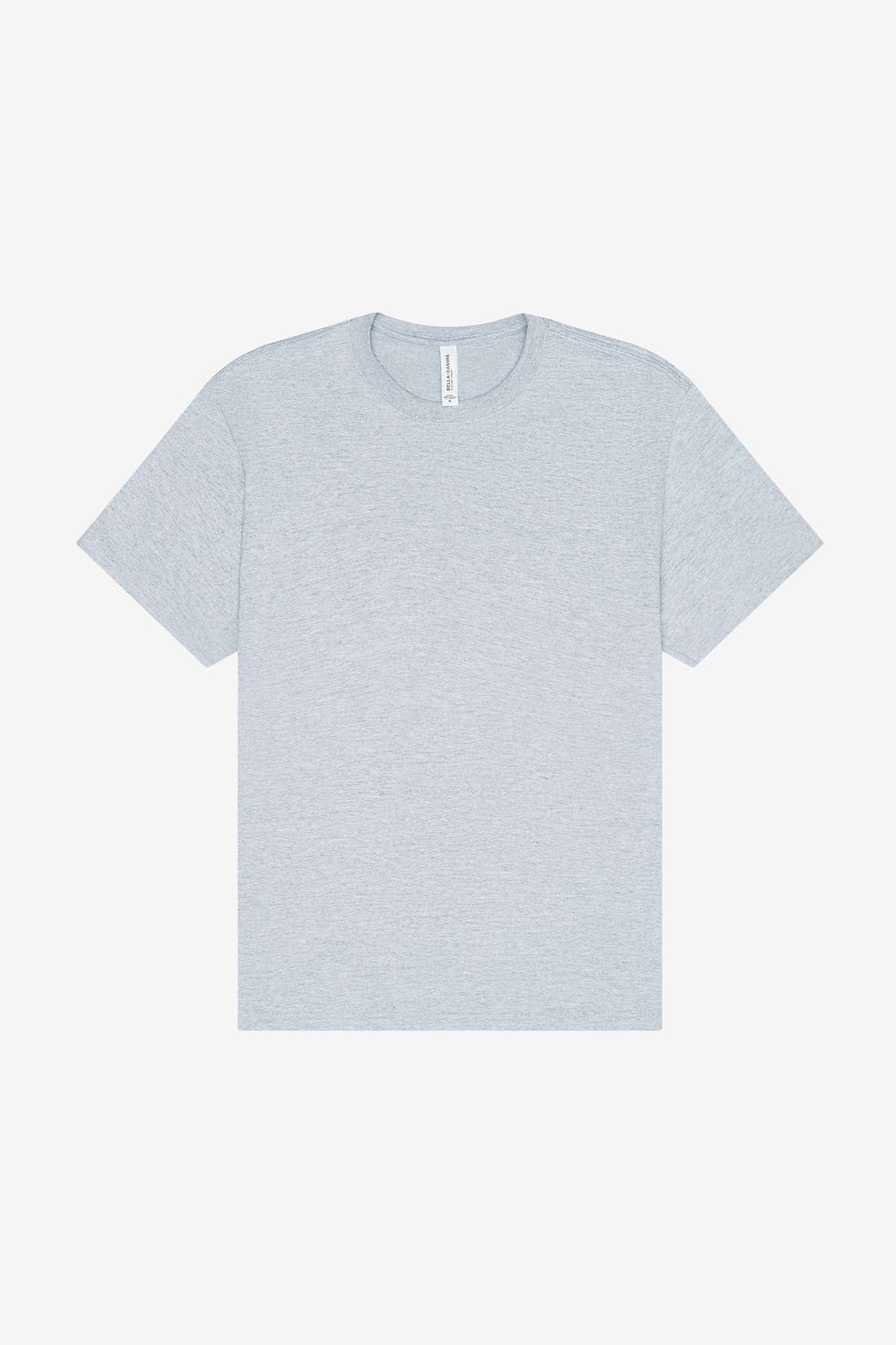 Customizable Unisex 7.5oz Heavyweight T-Shirt T-Shirts Bella Canvas Athletic Heather XS