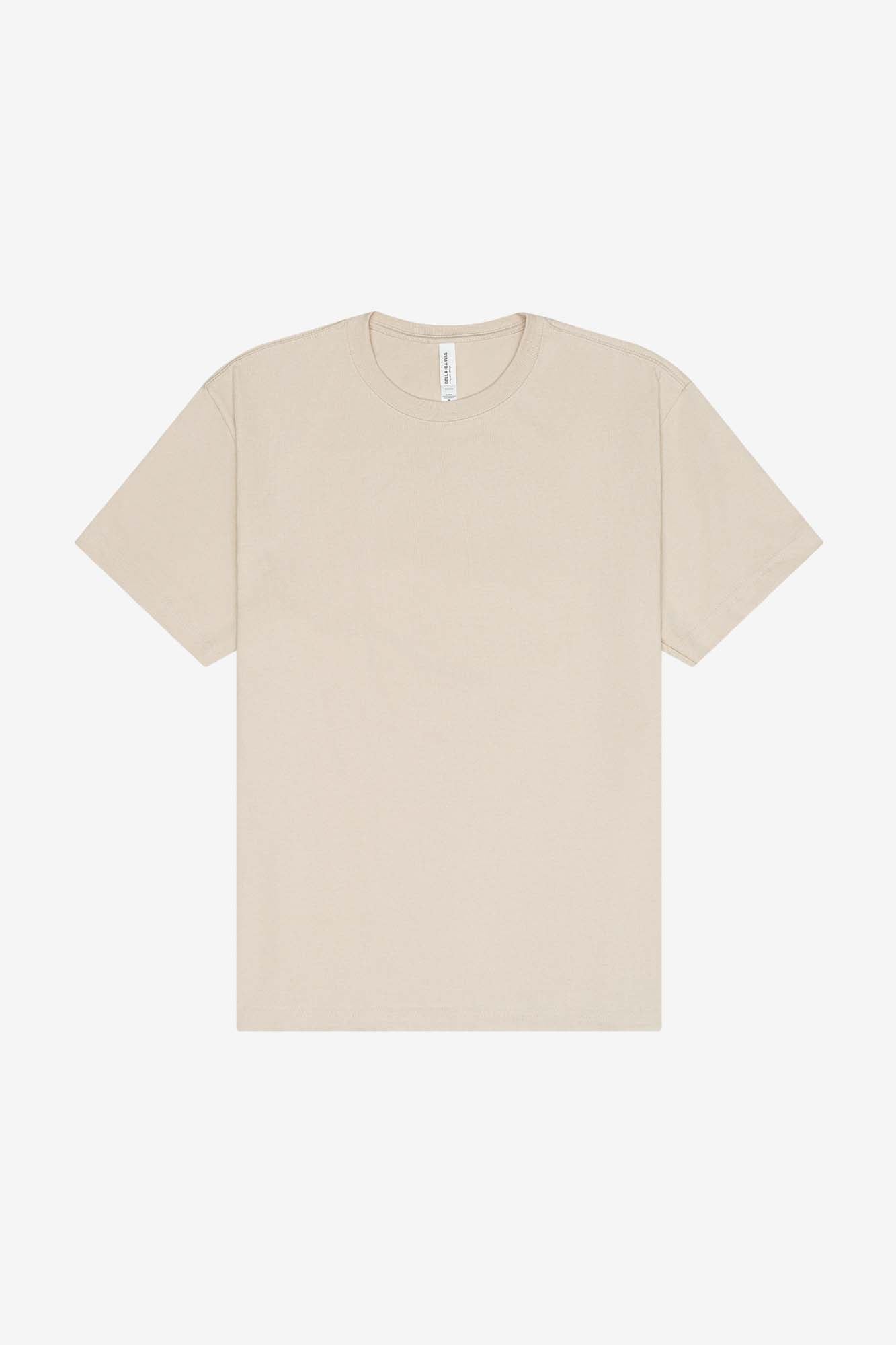 Customizable Unisex 7.5oz Heavyweight T-Shirt T-Shirts Bella Canvas Dust XS