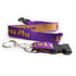 Woven Embroidered Lanyard - Omega Psi Phi, Purple Profyle District Embroidered