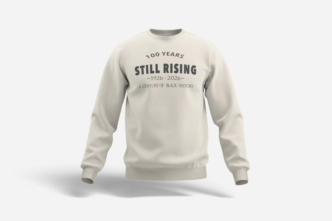 100 Years Still Rising Sweatshirt Sweatshirt Bella Canvas Heather Dust XS