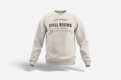 100 Years Still Rising Sweatshirt Sweatshirt Bella Canvas Heather Dust XS