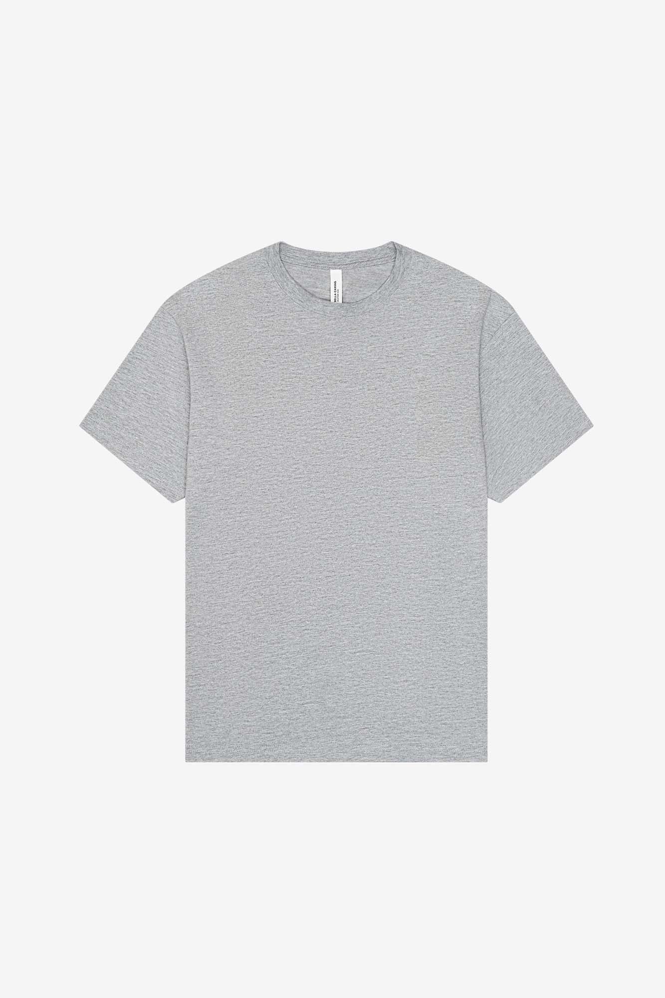 Customizable Unisex 6oz Heavyweight T-Shirt T-Shirts Bella Canvas Athletic Heather XS
