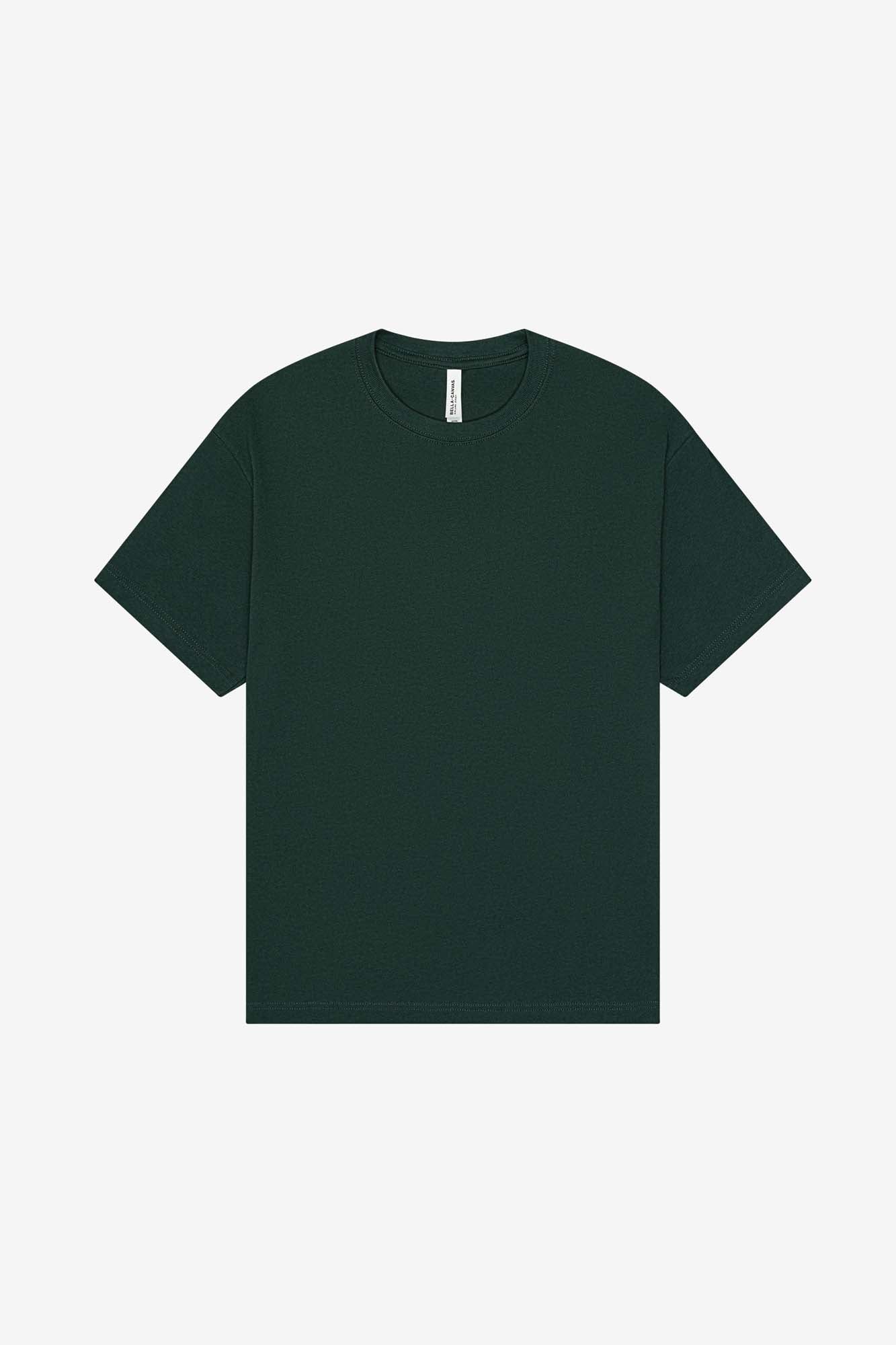 Customizable Unisex 6oz Heavyweight T-Shirt T-Shirts Bella Canvas Forest XS