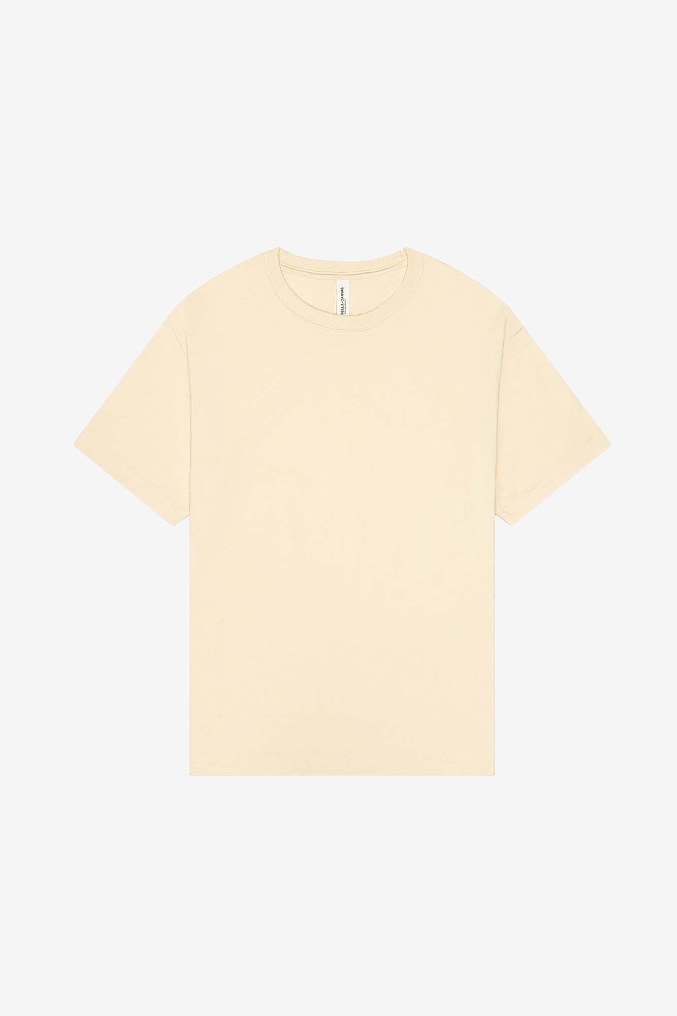 Customizable Unisex 6oz Heavyweight T-Shirt T-Shirts Bella Canvas Natural XS