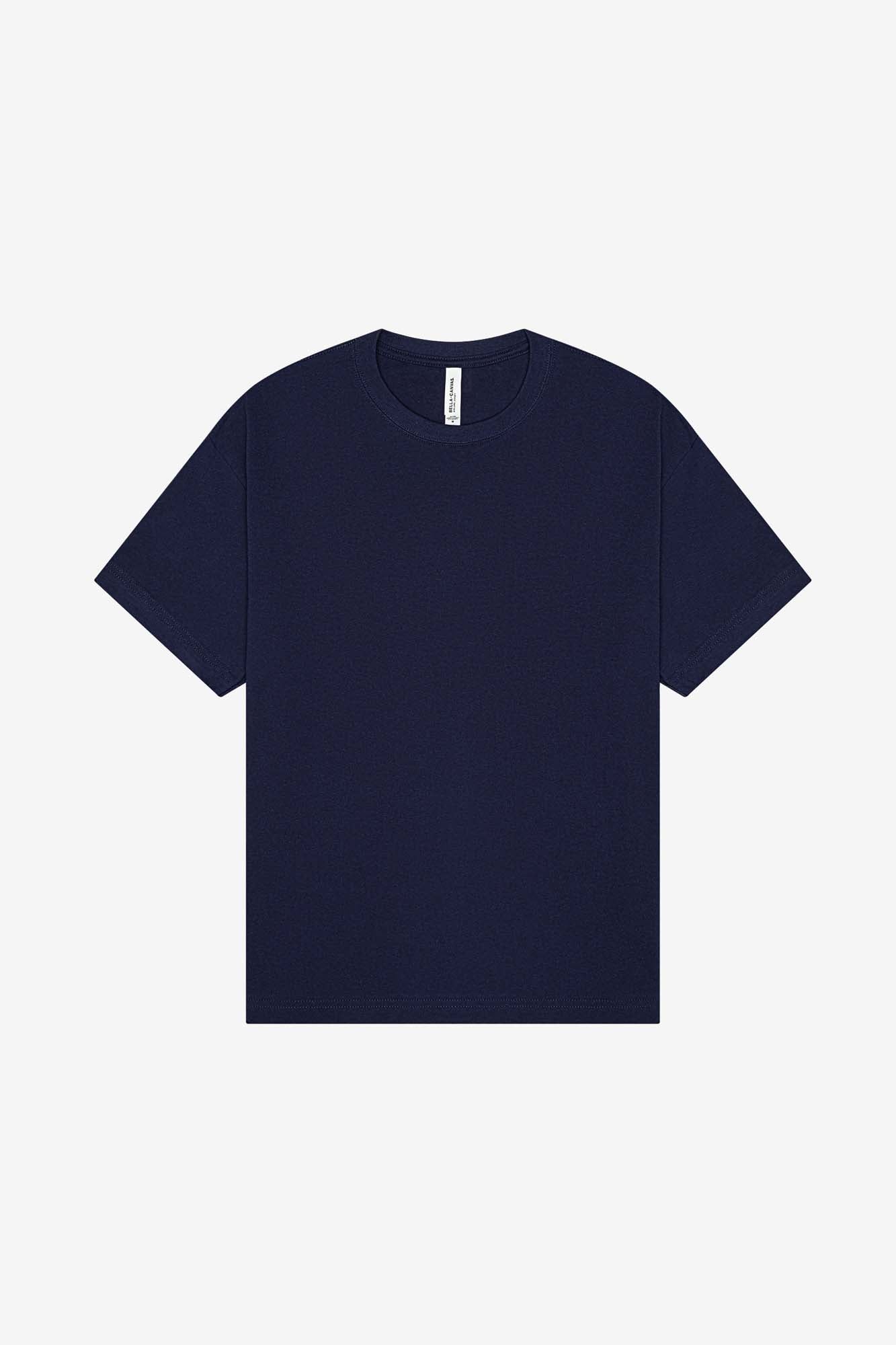 Customizable Unisex 6oz Heavyweight T-Shirt T-Shirts Bella Canvas Navy XS