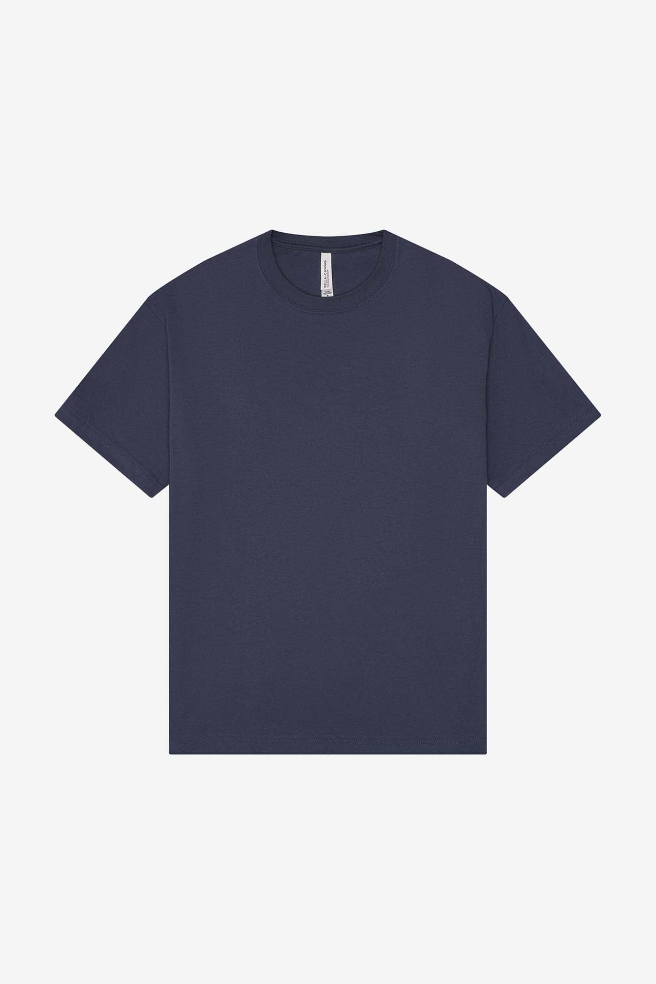 Customizable Unisex 6oz Heavyweight T-Shirt T-Shirts Bella Canvas Vintage Navy XS