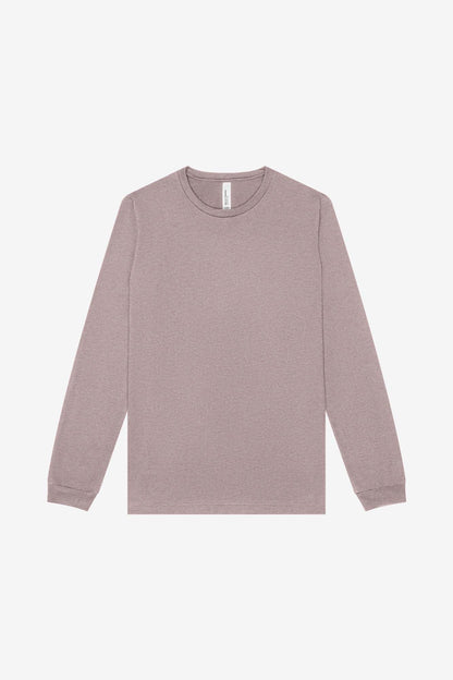 Customizable Unisex Heather CVC Long Sleeve Tee Long Sleeve T-Shirt Bella Canvas XS Heather Pink Gravel