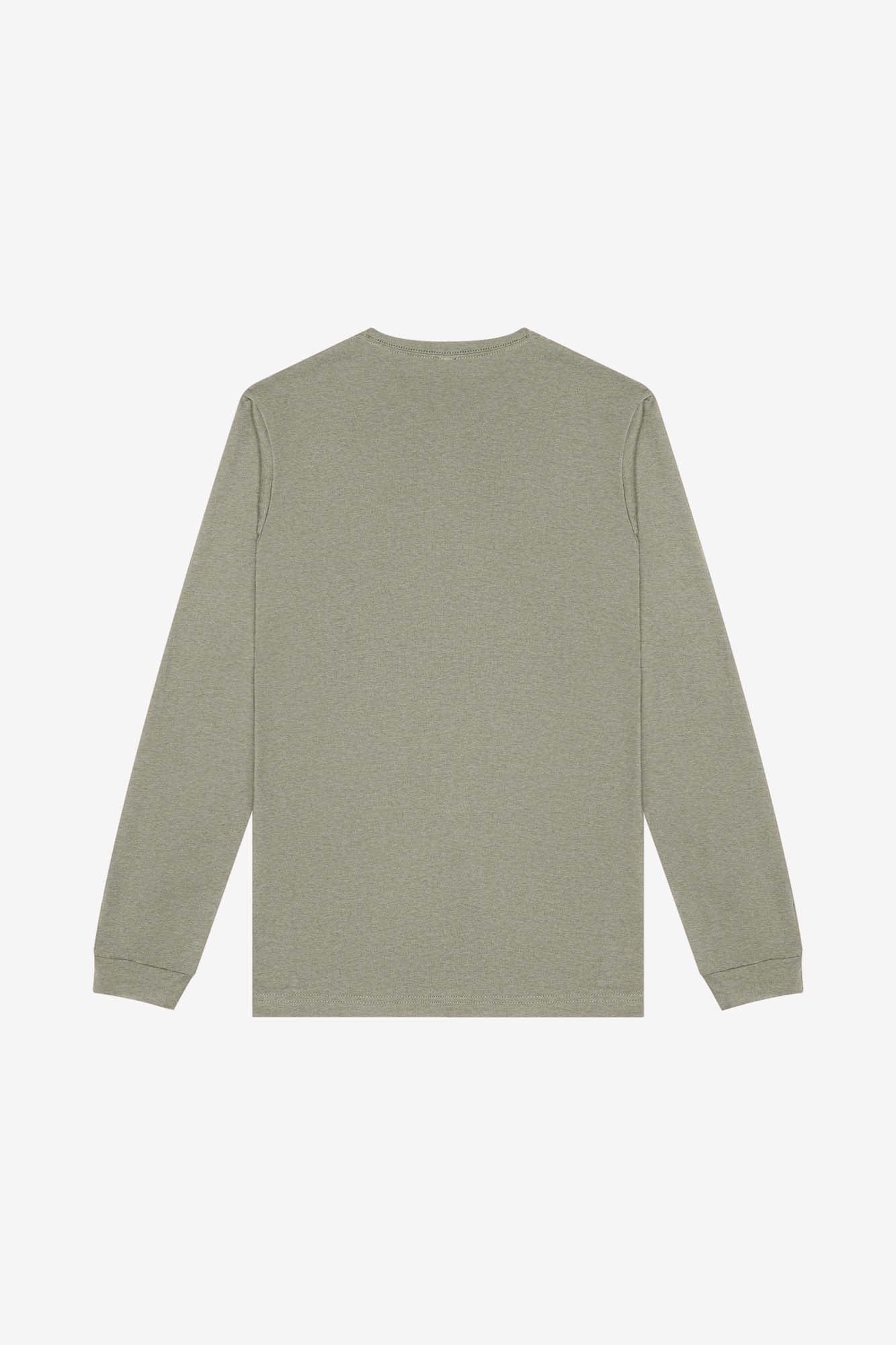 Customizable Unisex Heather CVC Long Sleeve Tee Long Sleeve T-Shirt Bella Canvas XS Heather Stone