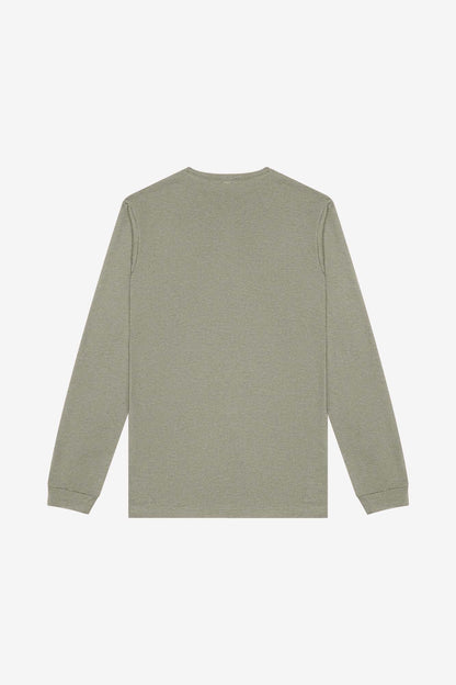 Customizable Unisex Heather CVC Long Sleeve Tee Long Sleeve T-Shirt Bella Canvas XS Heather Stone