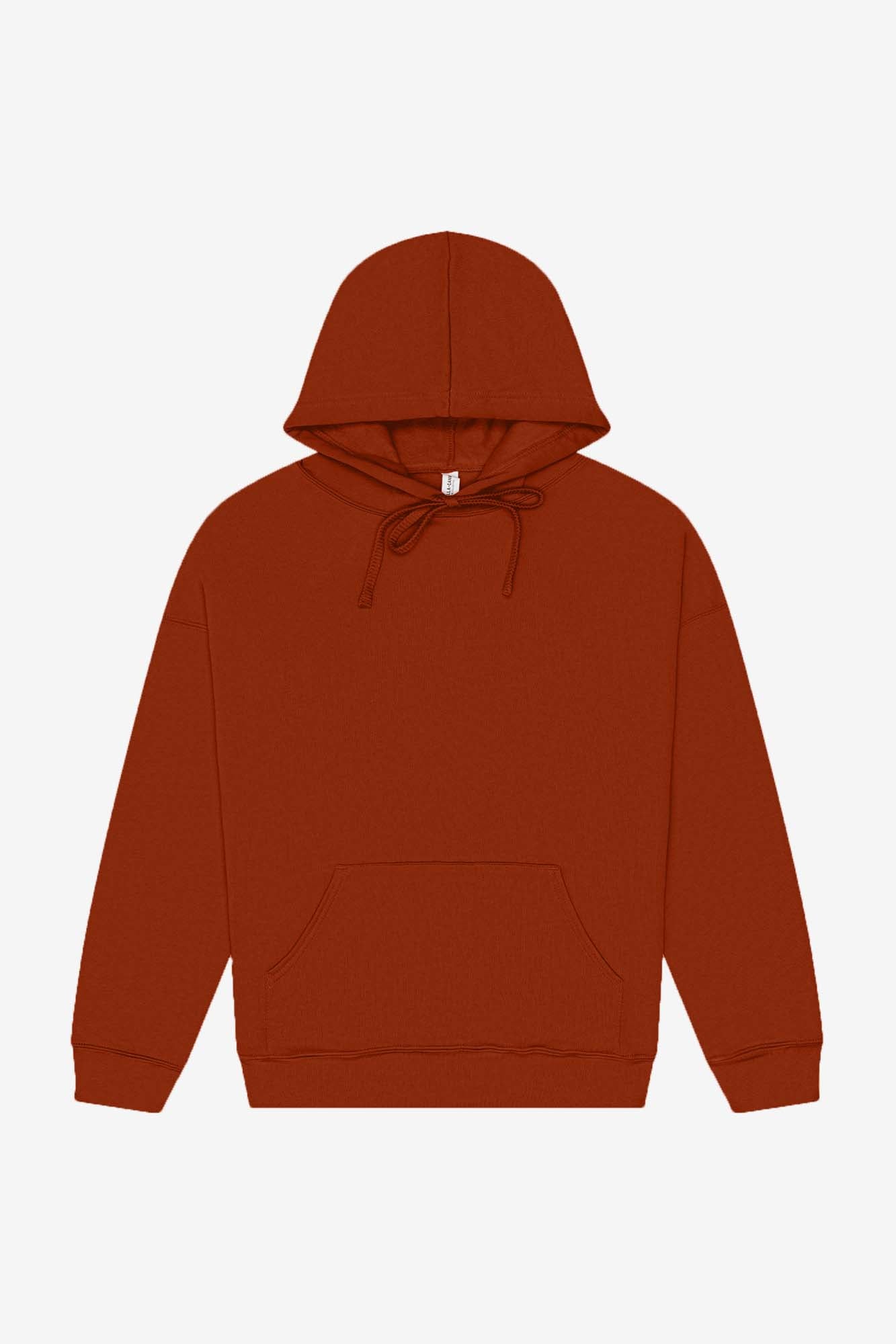 Customizable Unisex Sponge Fleece Pullover DTM Hoodie Sweatshirt Bella Canvas XS Brick