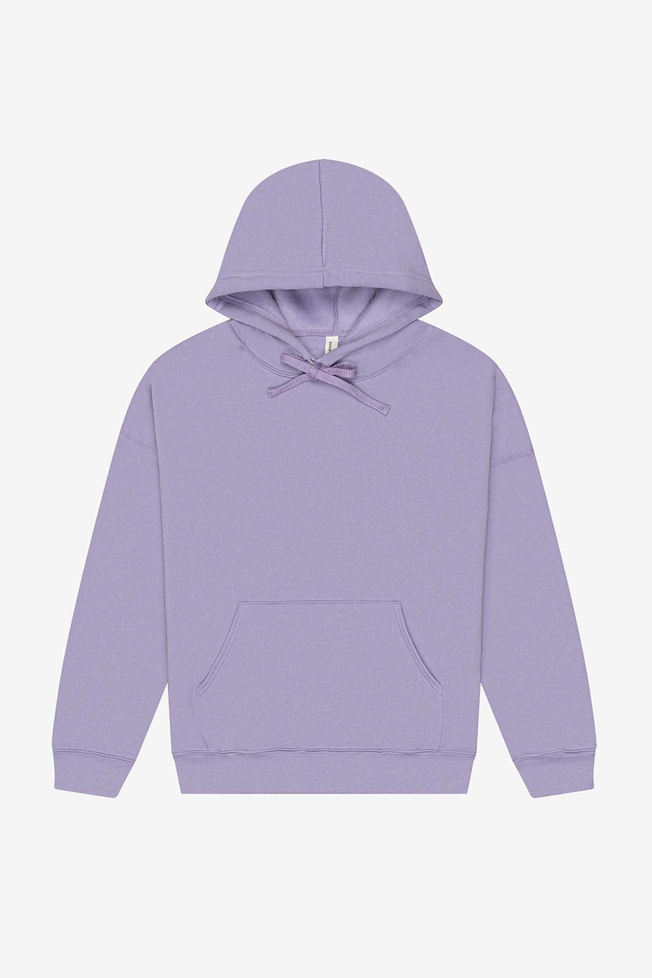 Customizable Unisex Sponge Fleece Pullover DTM Hoodie Sweatshirt Bella Canvas XS Dark Lavender