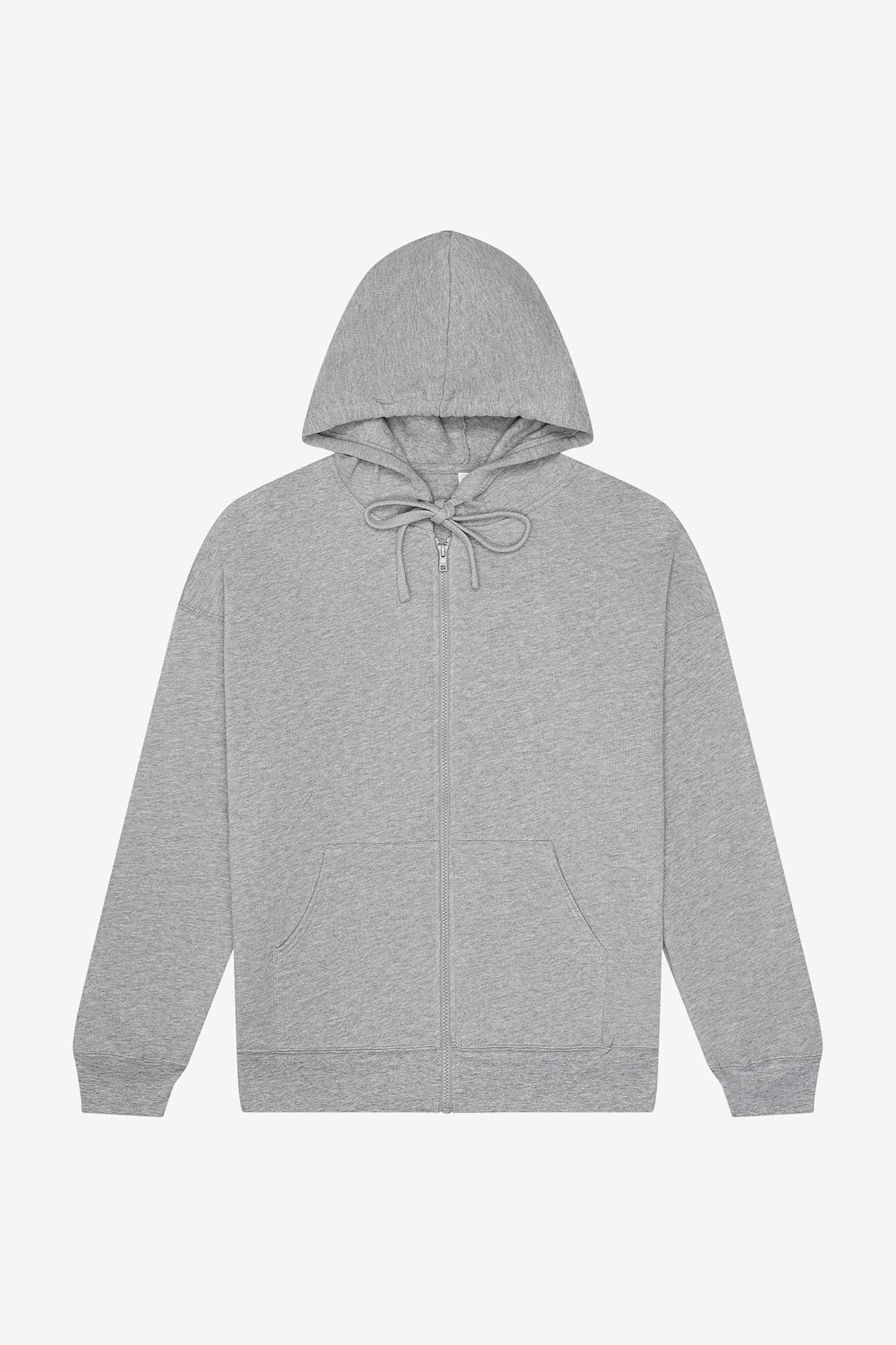 Customizable Unisex Sponge Fleece DTM Full Zip Hoodie Sweatshirt Bella Canvas XS Athletic Heather