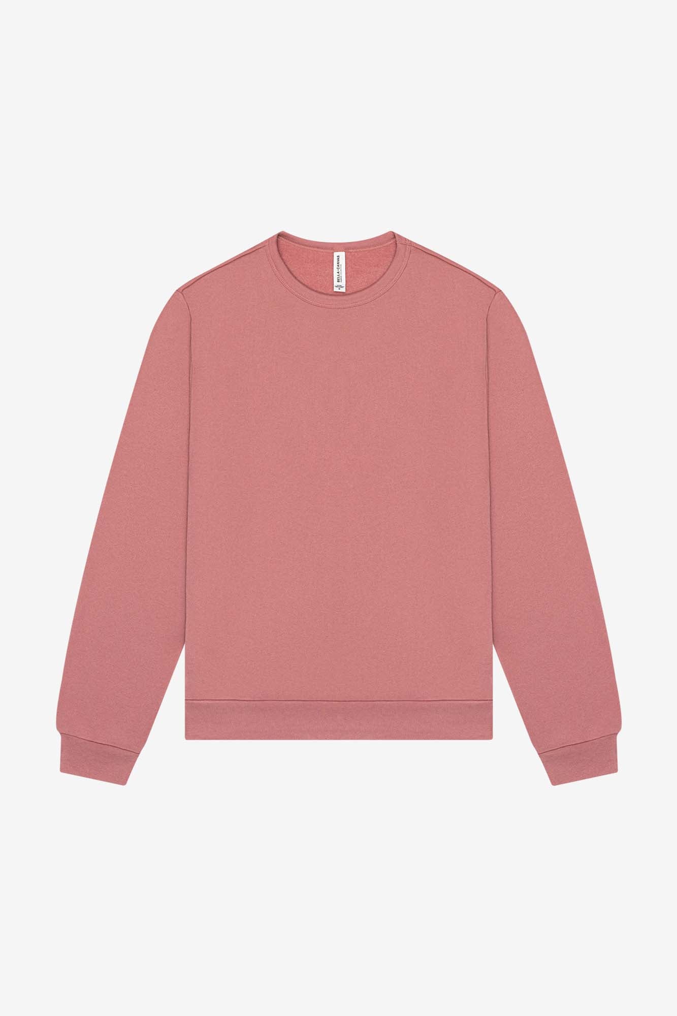 Customizable Unisex Sponge Fleece Classic Crewneck Sweatshirt Sweatshirt Bella Canvas XS Mauve