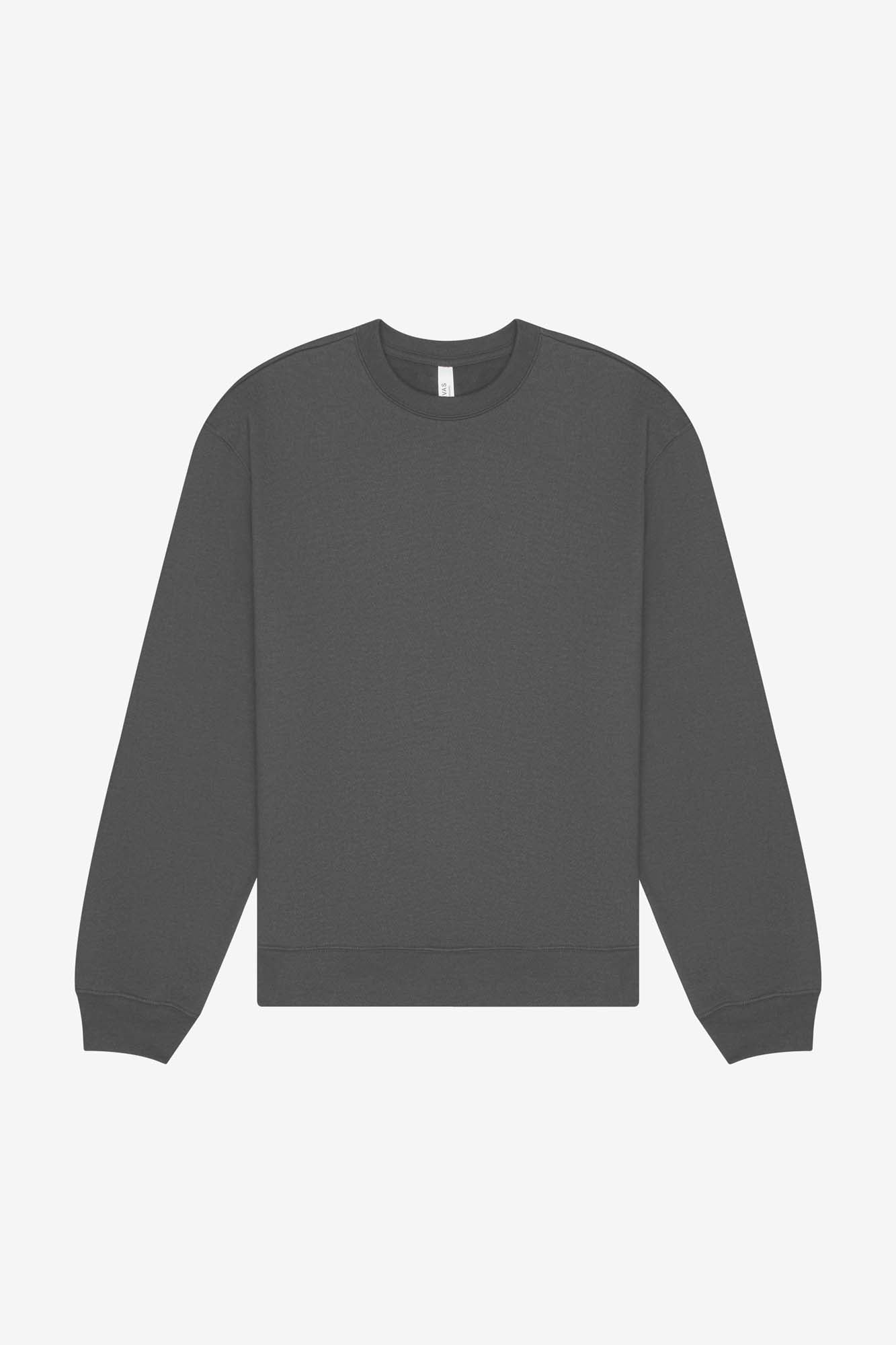 Customizable Unisex Heavyweight Crewneck Sweatshirt Sweatshirt Bella Canvas XS Asphalt