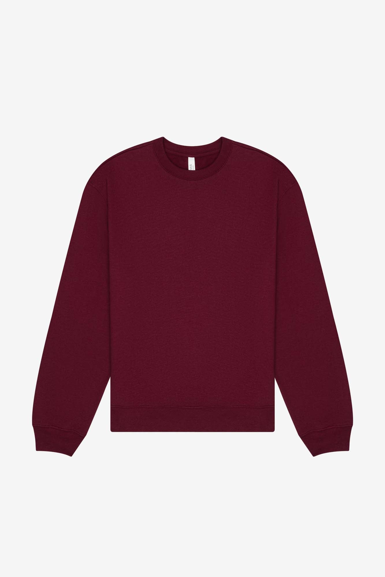Customizable Unisex Heavyweight Crewneck Sweatshirt Sweatshirt Bella Canvas XS Maroon