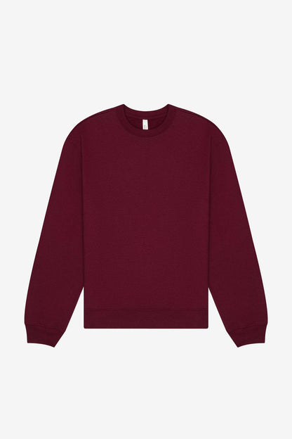 Customizable Unisex Heavyweight Crewneck Sweatshirt Sweatshirt Bella Canvas XS Maroon