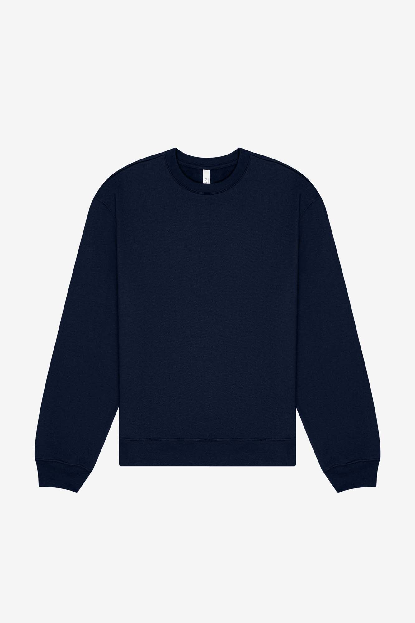 Customizable Unisex Heavyweight Crewneck Sweatshirt Sweatshirt Bella Canvas XS Navy