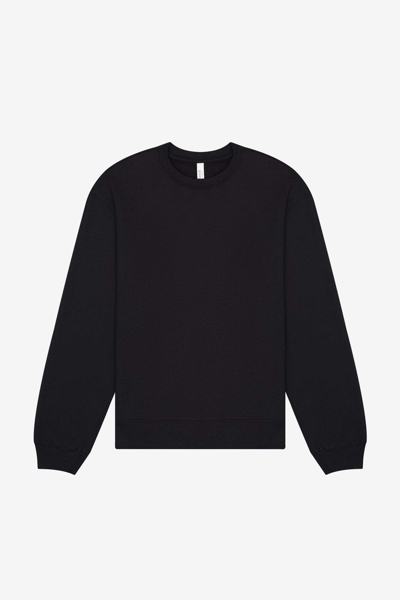 Customizable Unisex Heavyweight Crewneck Sweatshirt Sweatshirt Bella Canvas XS Vintage Black