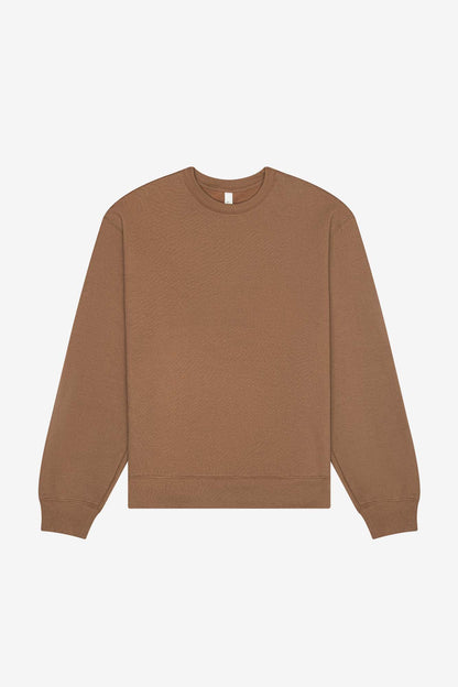 Customizable Unisex Heavyweight Crewneck Sweatshirt Sweatshirt Bella Canvas XS Vintage Brown