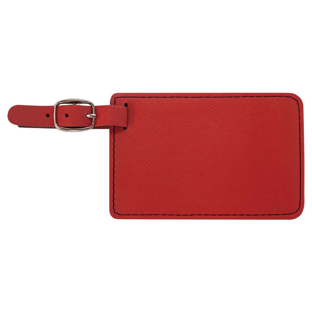 Engraveable Leatherette Luggage Tag Luggage Tag JDS