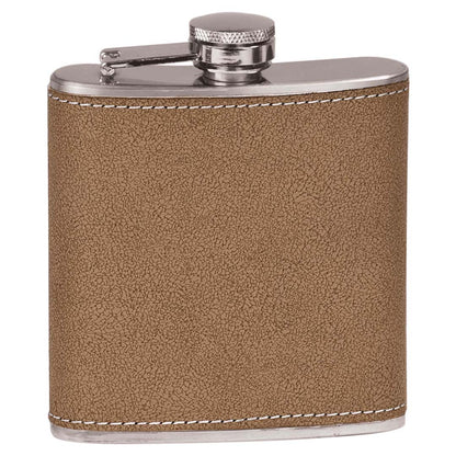 Engravable 6 oz. Stainless Steel Flask Drinkware JDS