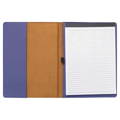 Engravable Leatherette Portfolio with Notepad Portfolio JDS