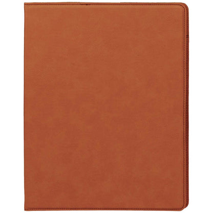 Engravable Leatherette Portfolio with Notepad Portfolio JDS