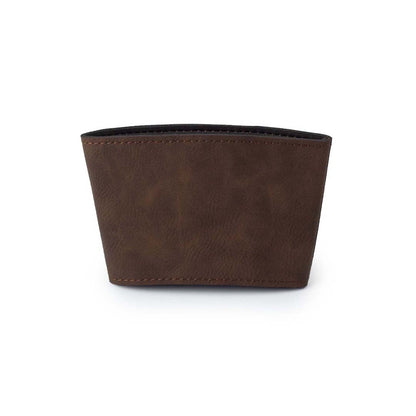 Engravable Cup Sleeve Drinkware JPPlus Bay Brown/Black Engraving