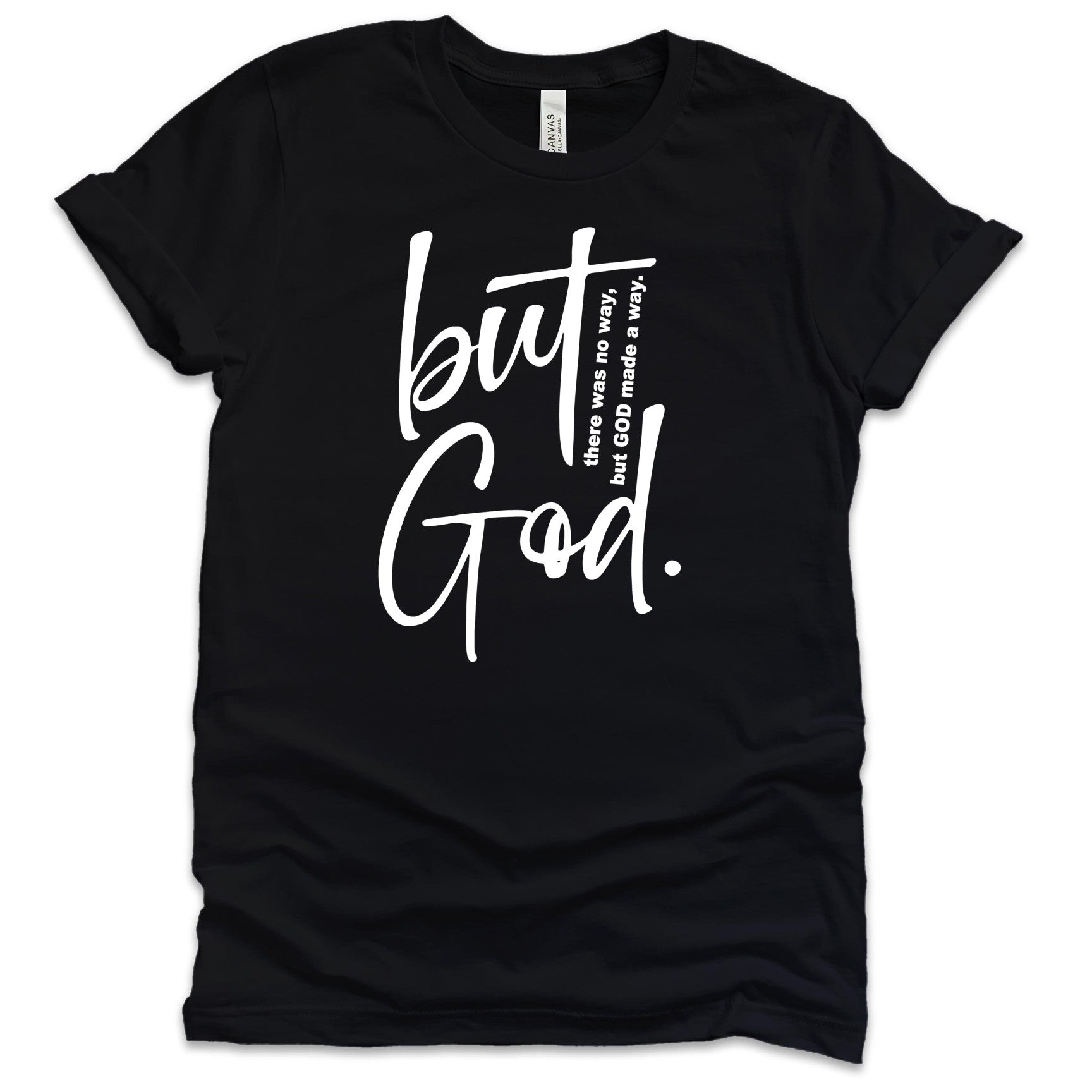 But God T-Shirts Profyle District Small Black