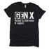 Gen X Raised On Hose Water & Neglect T-Shirts Profyle District Small Black