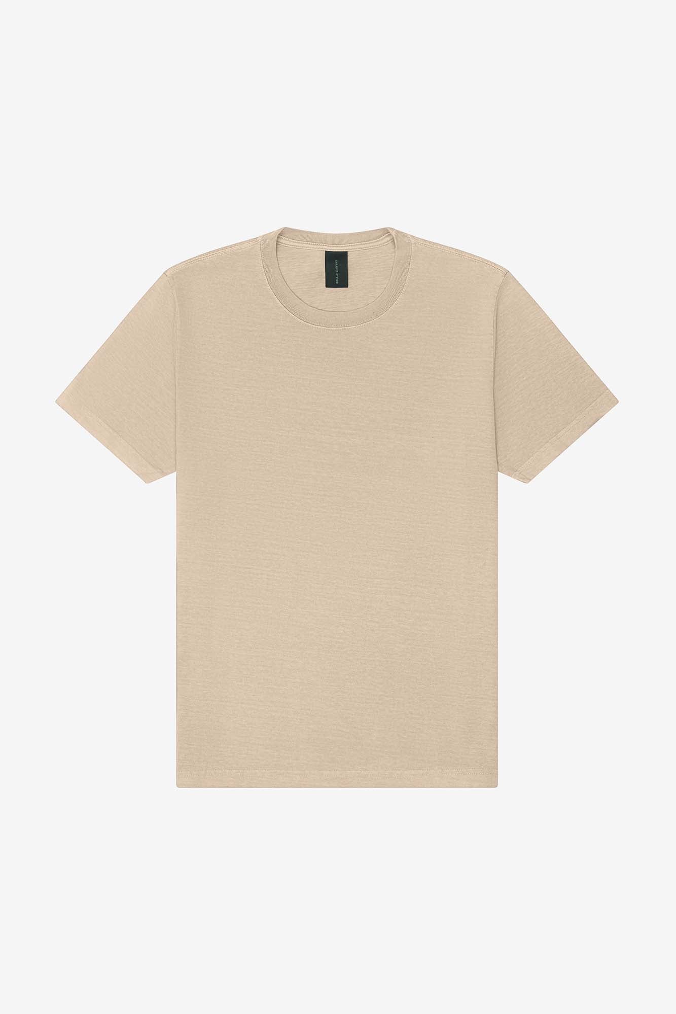 Customizable Unisex Heavyweight Garment Dye T-Shirt T-Shirts Bella Canvas Khaki XS