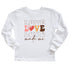 Love Made Me (Toddler) Long Sleeve Profyle District 2T White