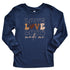 Love Made Me (Toddler) Long Sleeve Profyle District 2T Navy