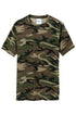 Customizable Cotton Camo Tee T-Shirts Port & Co S Military Camo