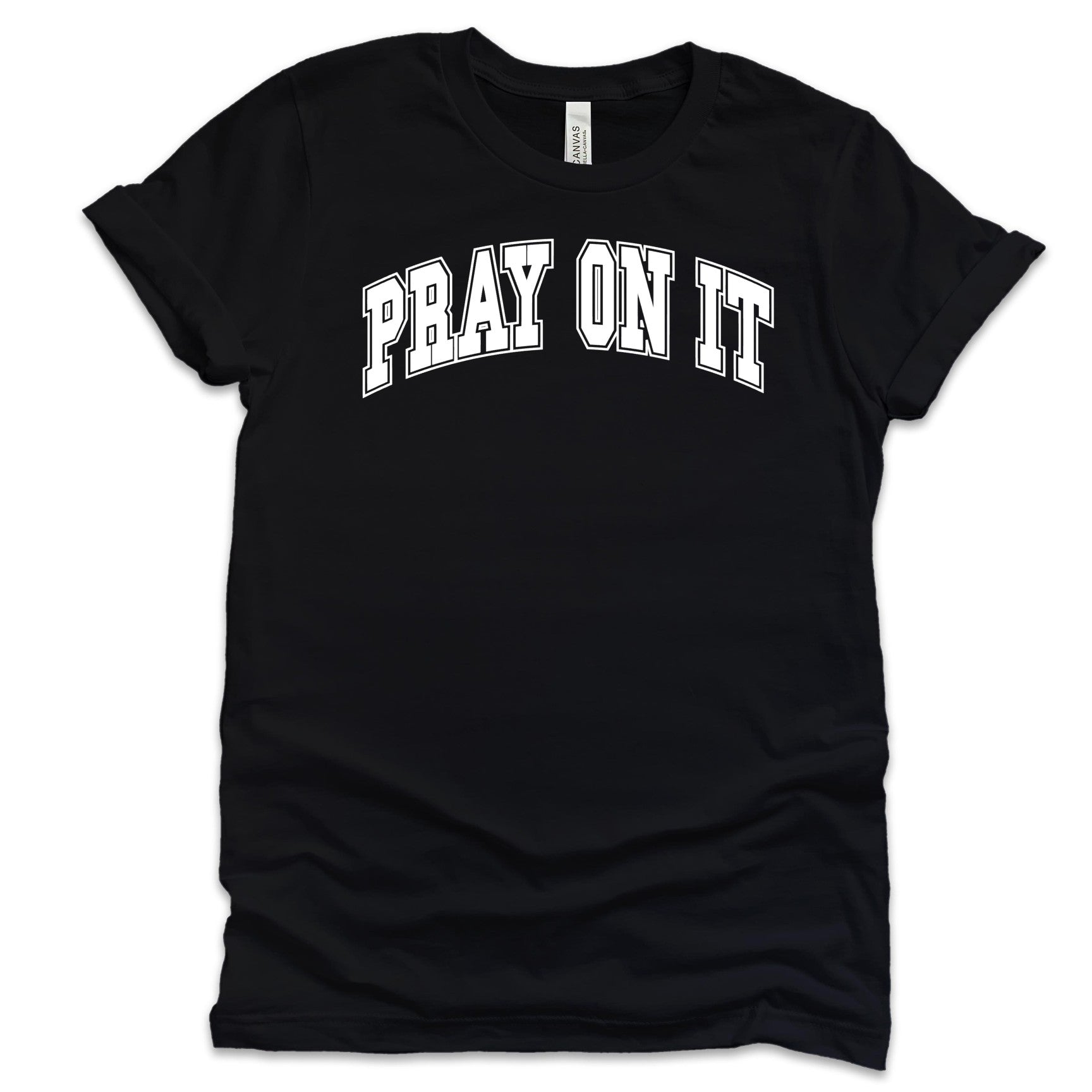 Pray On It T-Shirts Profyle District Small Black