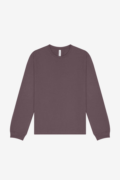 Customizable Unisex 7.5 oz Heavyweight Long Sleeve Tee T-Shirts Bella Canvas XS Purple Storm