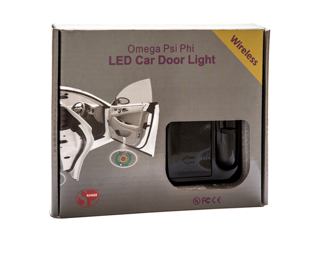 LED Car Door Light Set - Omega Psi Phi Profyle District
