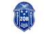 5 inch Crest - Zeta Phi Beta (Blue) Profyle District Crest