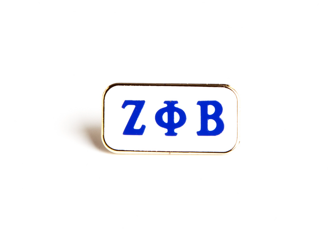 Bar Lapel Pin - Zeta Phi Beta Profyle District Lapel Pin