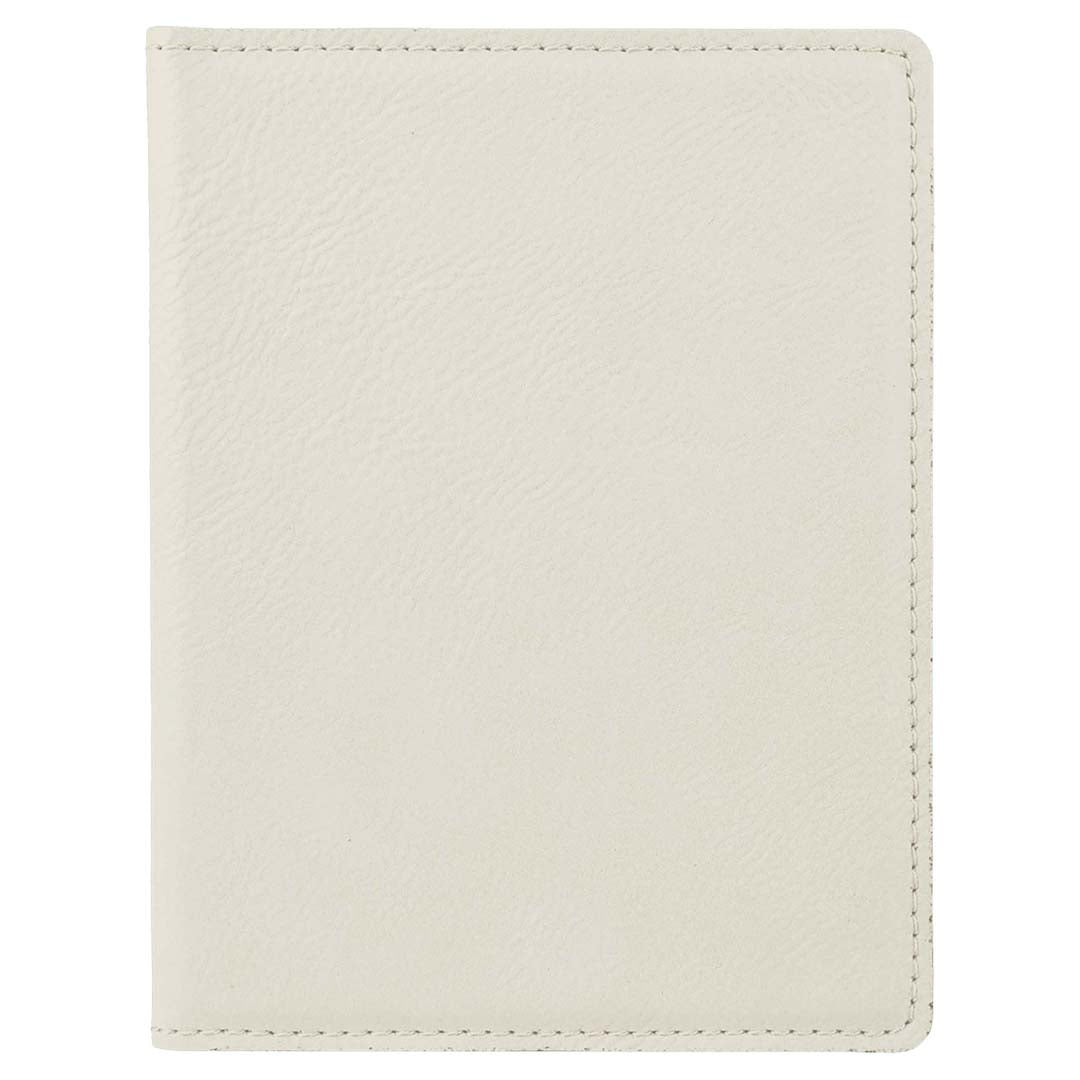 Engravable Leatherette Passport Holder Book Cover JDS
