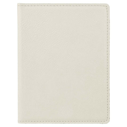 Engravable Leatherette Passport Holder Book Cover JDS