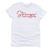 Stronger Than The Storm T-Shirts Profyle District Small White