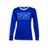 Cotton Long-Sleeve Shirt - Zeta Phi Long Sleeve Profyle District Blue Small
