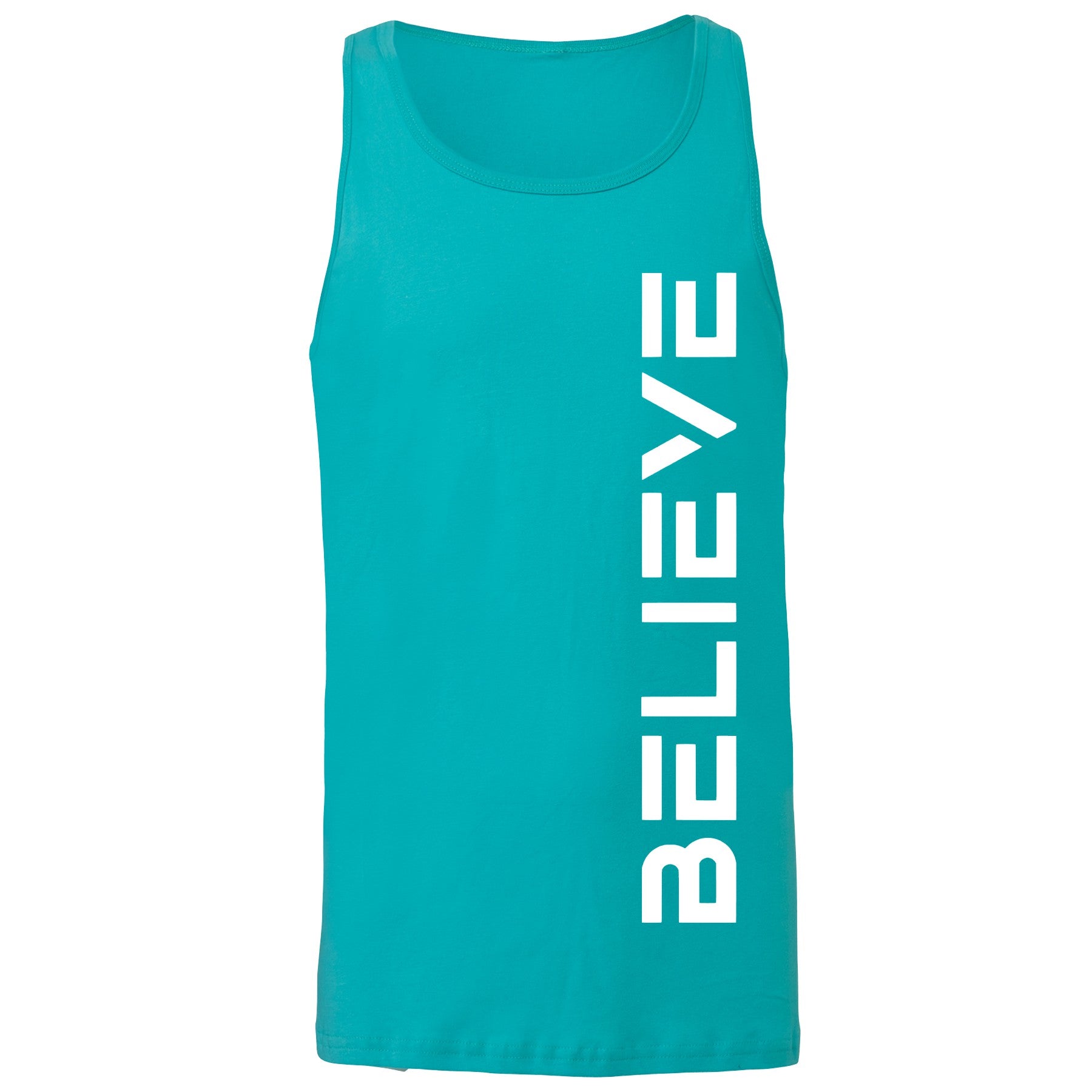 Believe Tanks Profyle District Unisex Small Teal