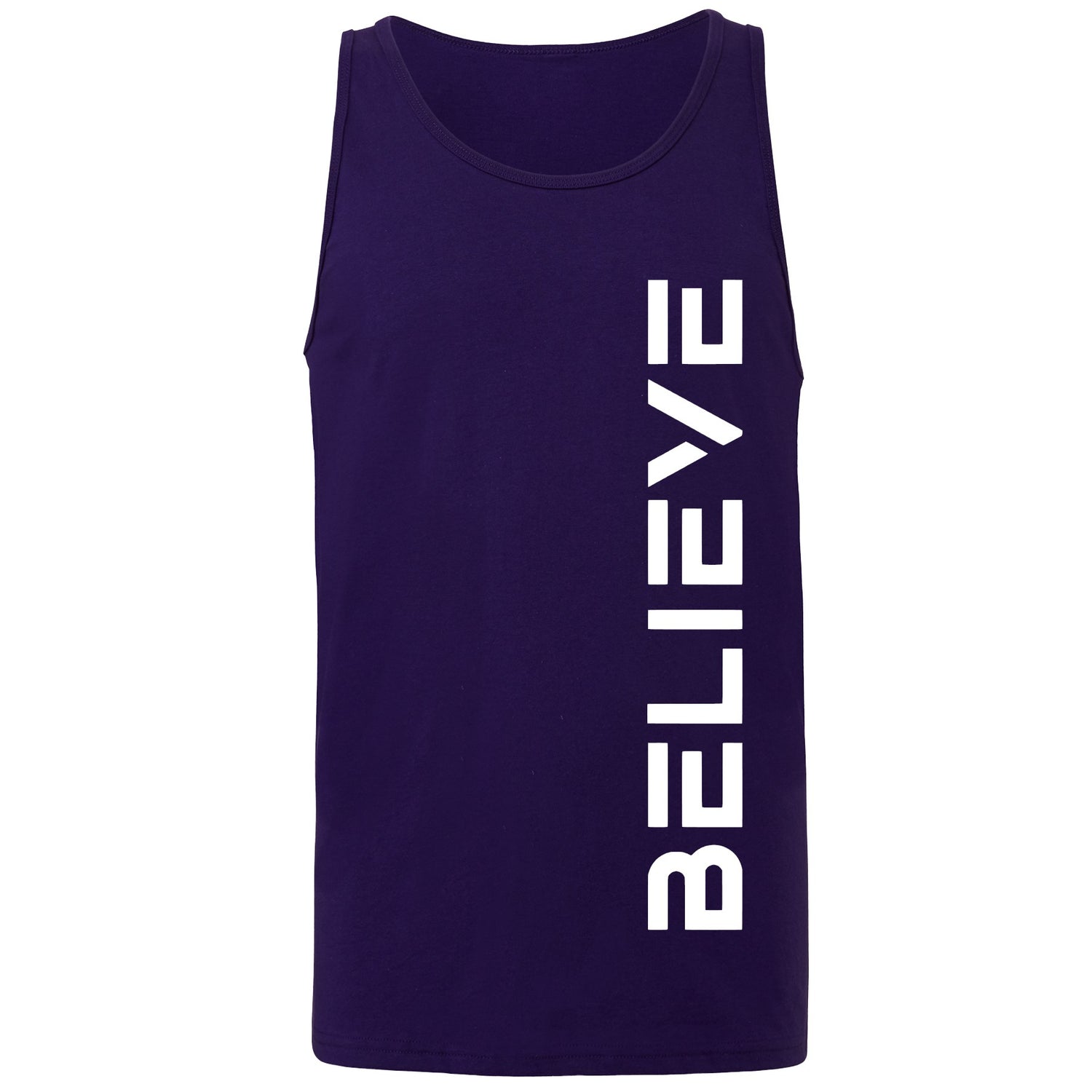 Believe Tanks Profyle District Unisex Small Team Purple