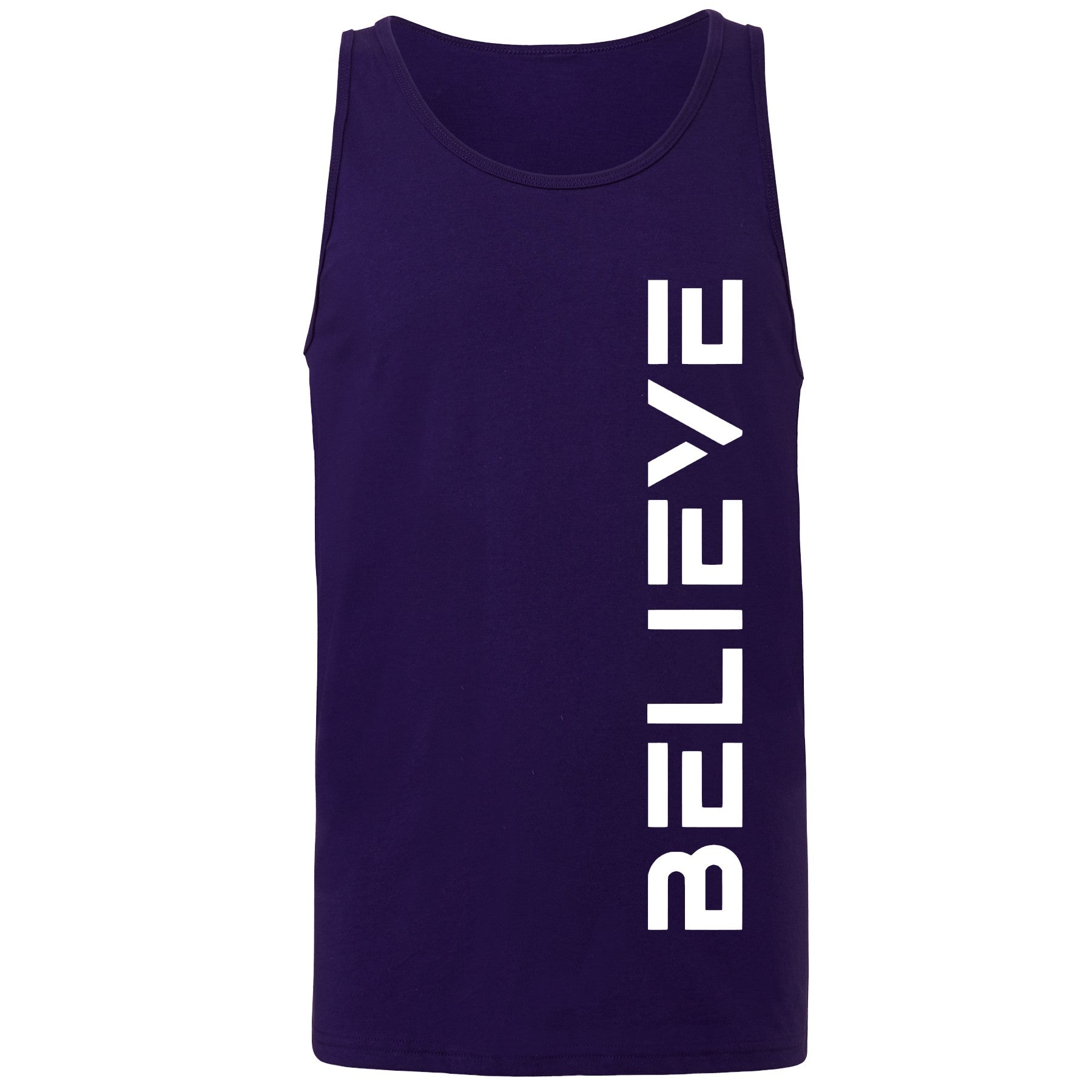 Believe Tanks Profyle District Unisex Small Team Purple