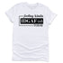 Feeling Kinda IDGAF-ish (White) T-Shirts Profyle District Unisex Small White